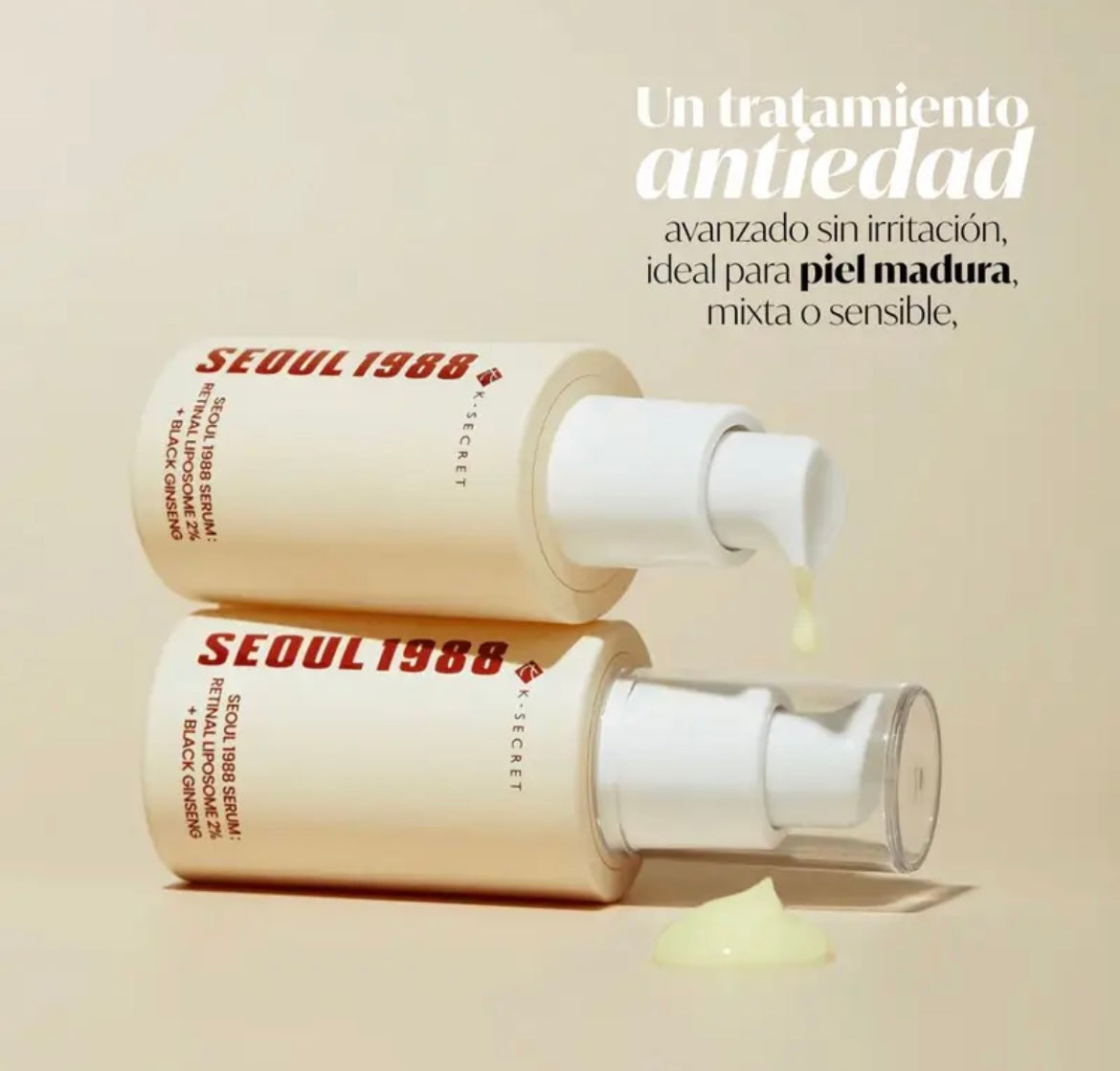 KSECRET SEOUL 1988 Serum : Retinal Liposome 2% + Black Ginseng»