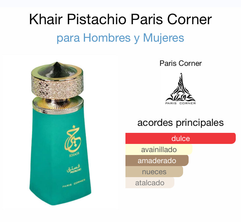 Khair Pistachio EDP 100mL Paris Corner