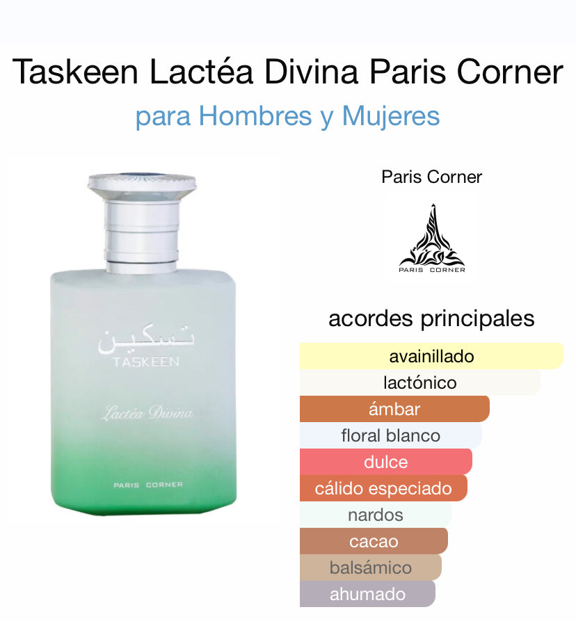 Taskeen Láctea Divine 100ml