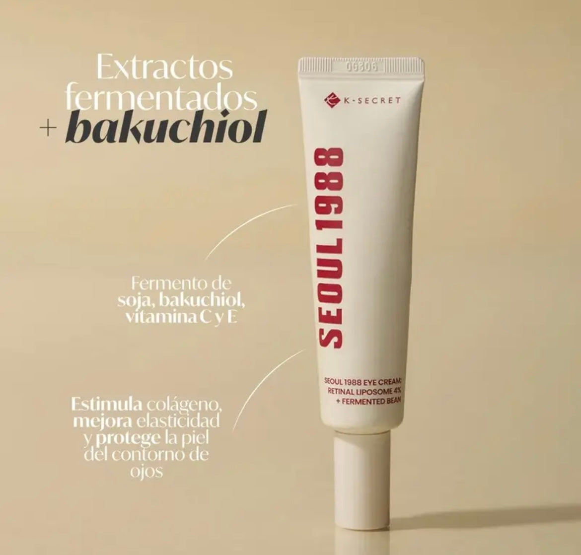 KSECRET SEOUL 1988 Eye Cream : Retinal Liposome 4% + Fermented Bean»