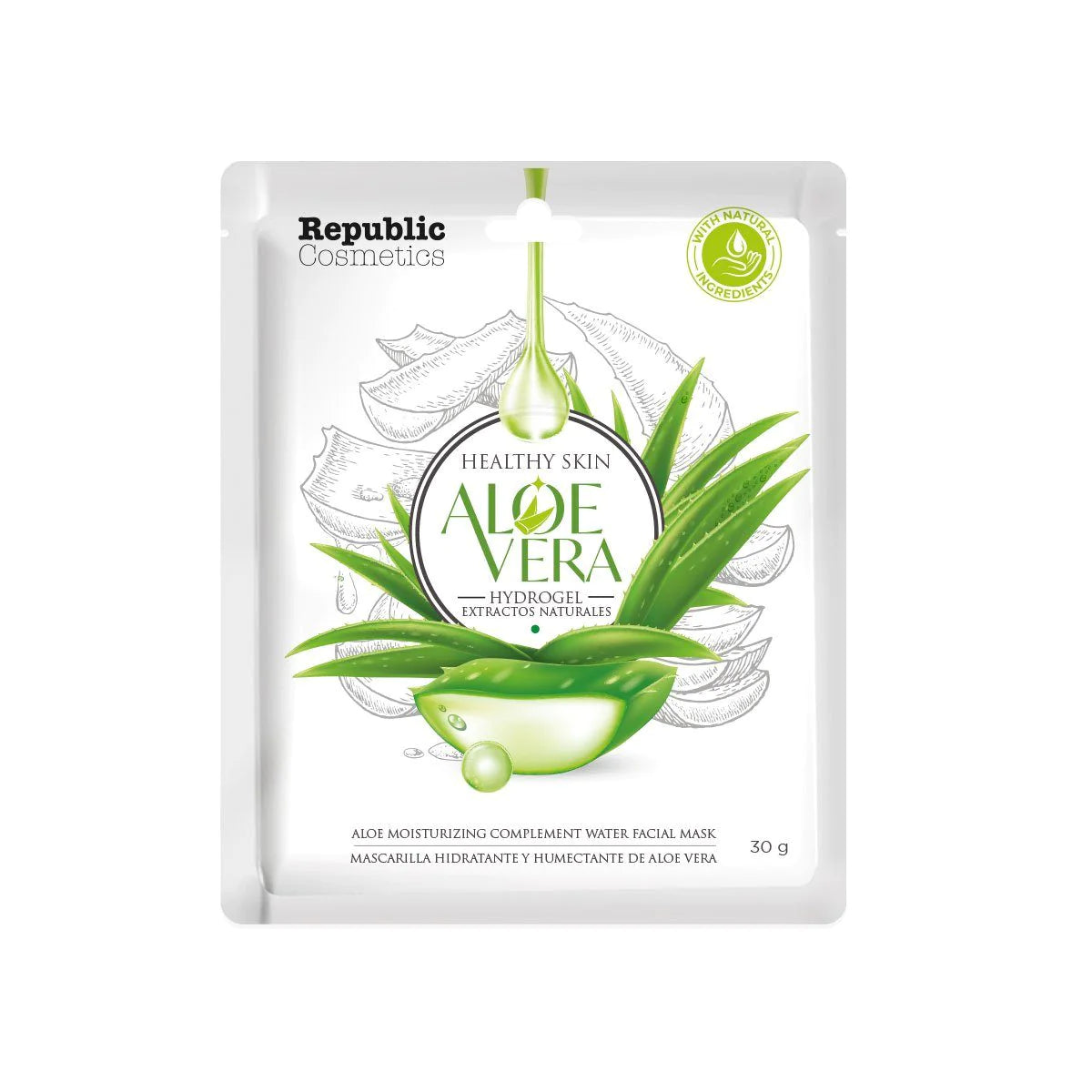 ALOE VERA MASCARILLA FACIAL - YUYA