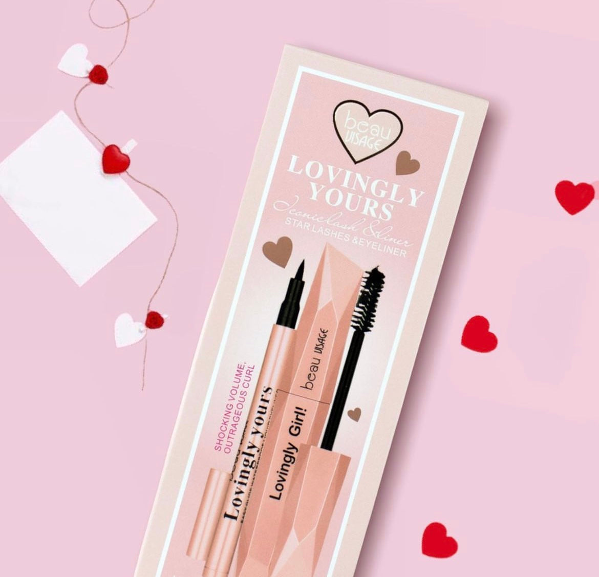 SET DELINEADOR Y MASCARA LOVINGLY YOUS- BEAU VISAGE