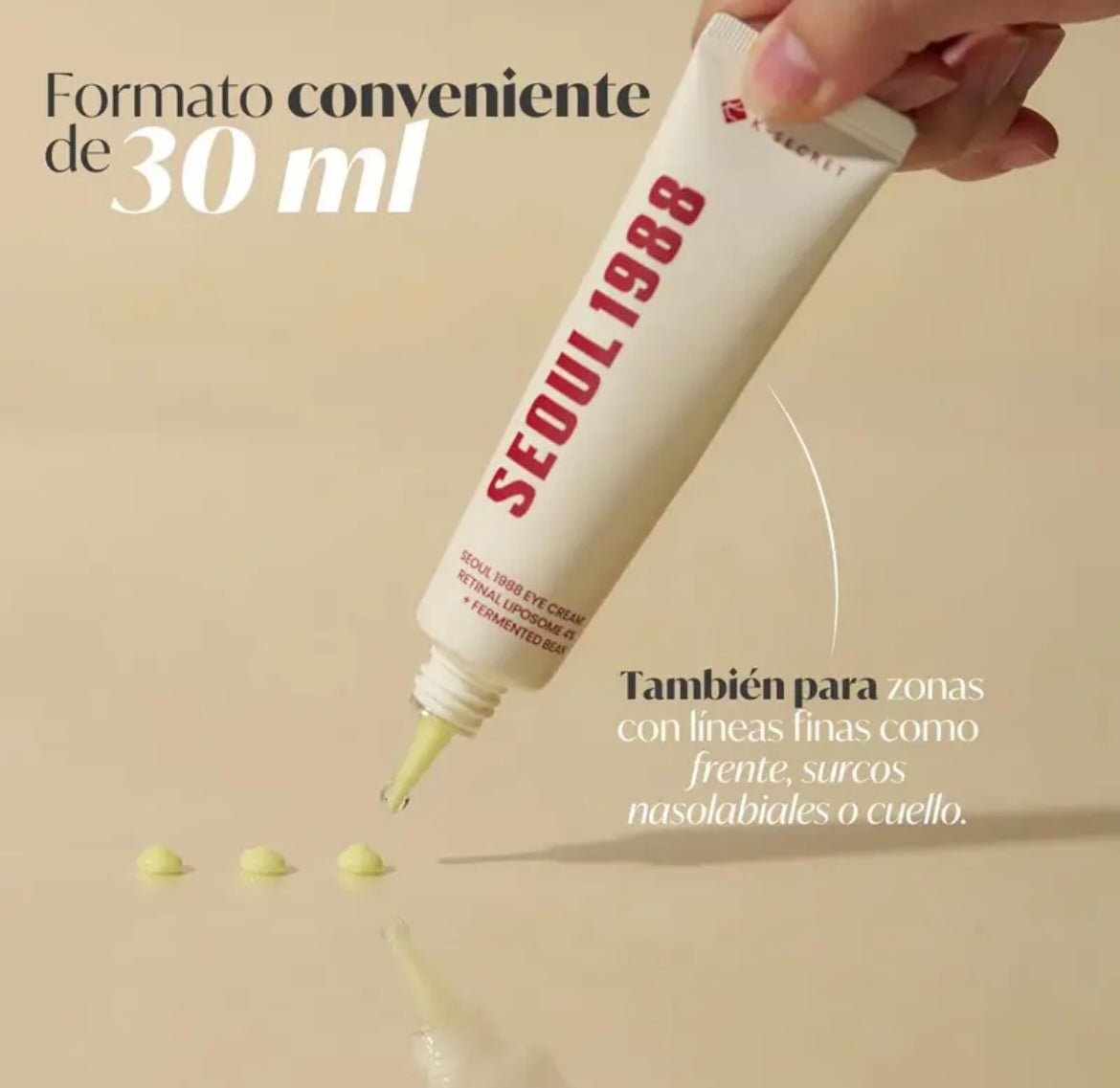 KSECRET SEOUL 1988 Eye Cream : Retinal Liposome 4% + Fermented Bean»
