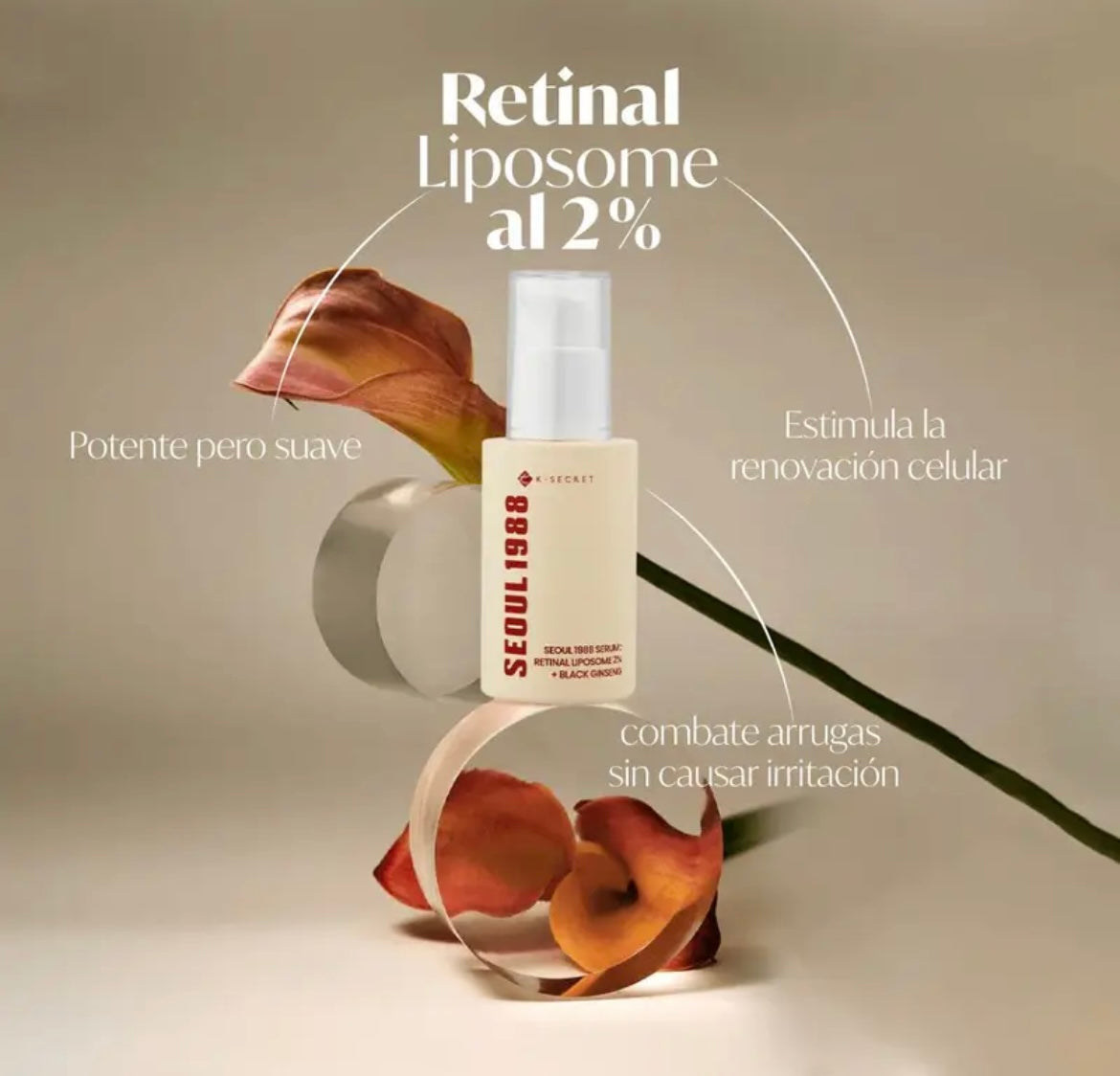 KSECRET SEOUL 1988 Serum : Retinal Liposome 2% + Black Ginseng»