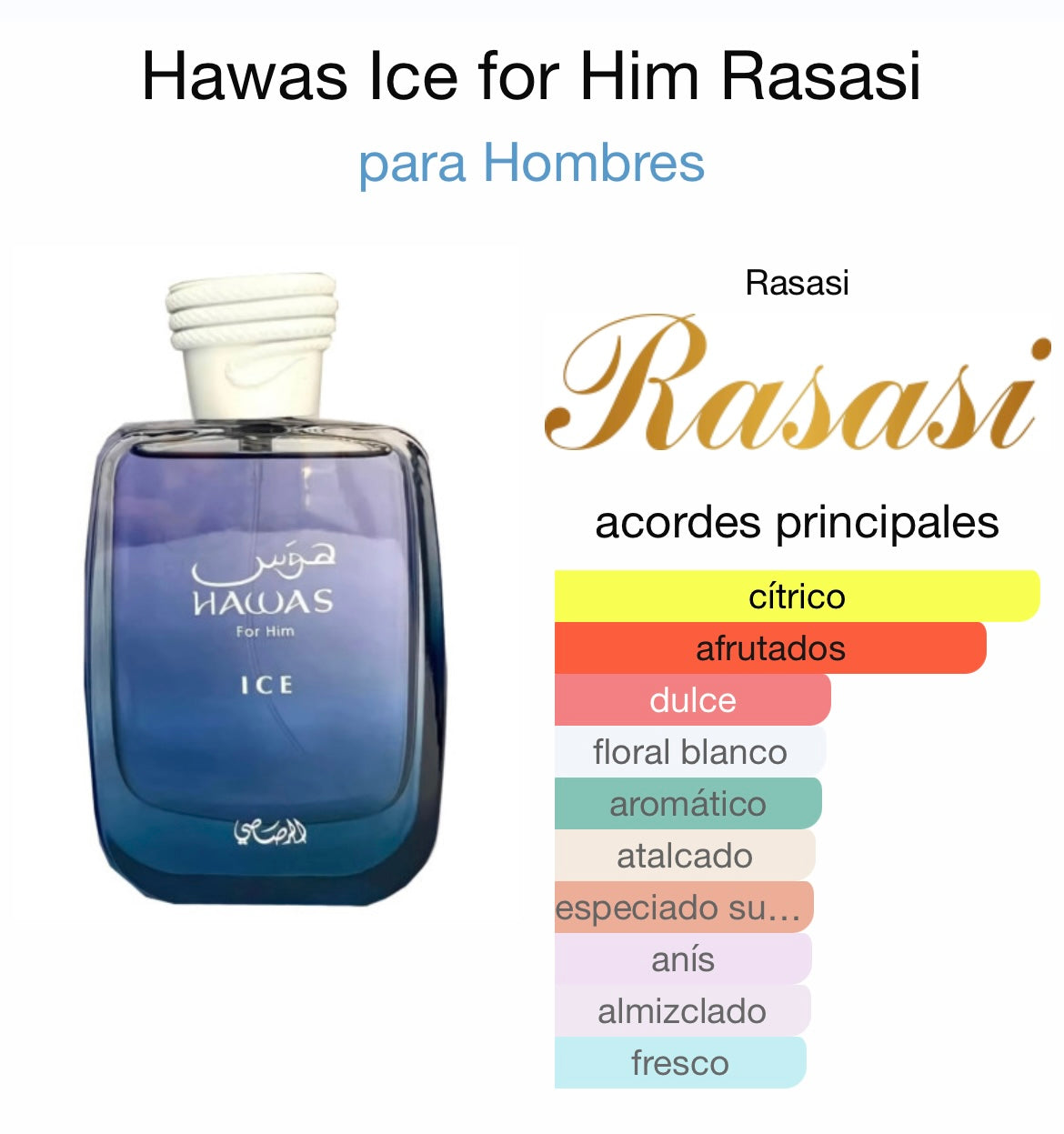 HAWAS ICE 100ML - RASASI