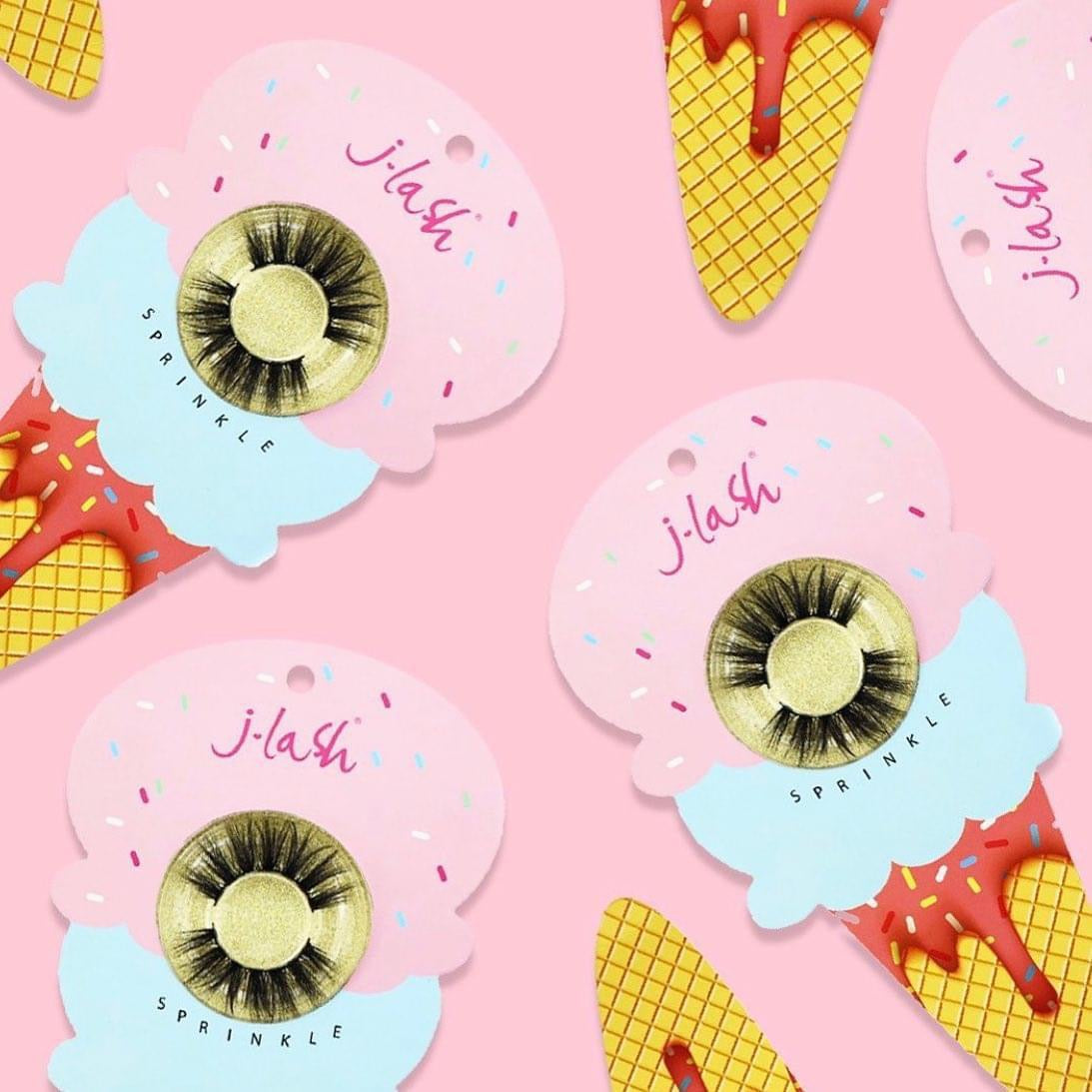 JLASH -  SPRINKLE ICE CREAM LASHES