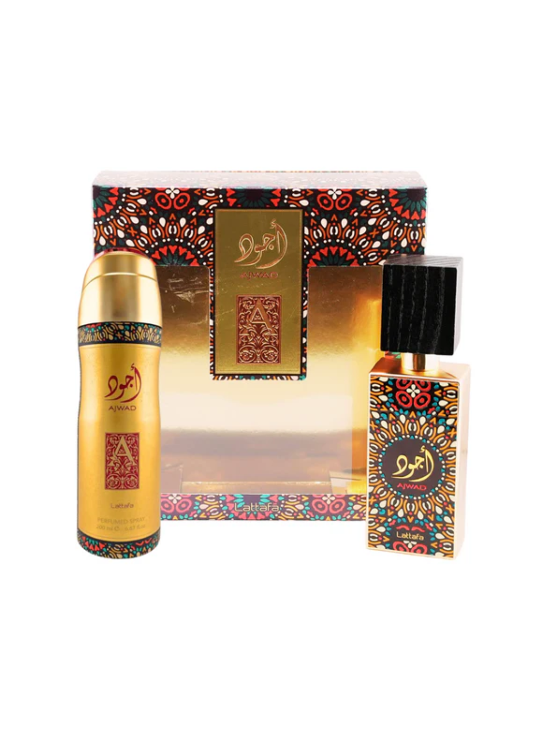 Lattafa Set Ajwad Perfume y Spray