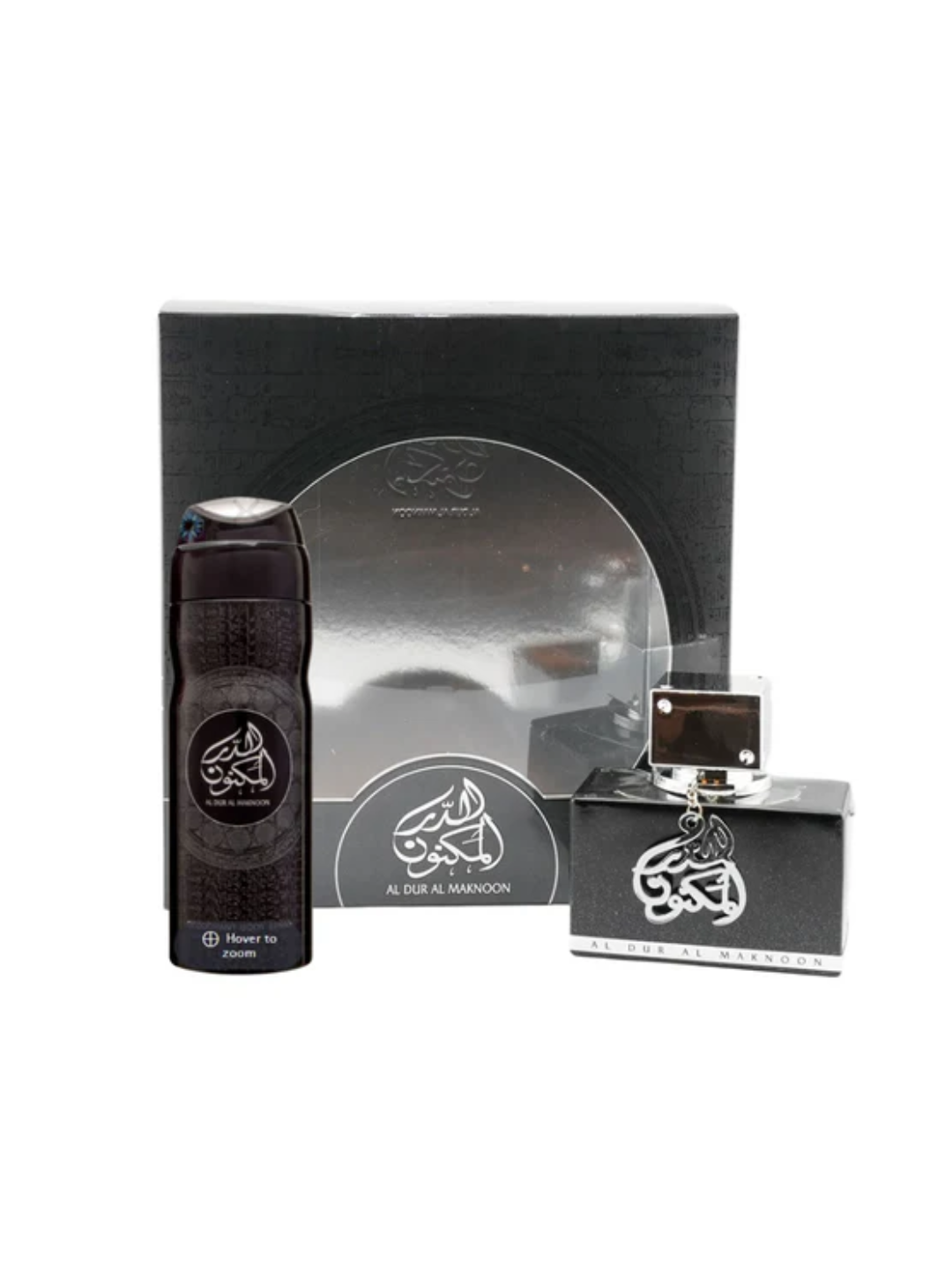 Lattafa Set Al Dur Al Makinon Perfume y Spray