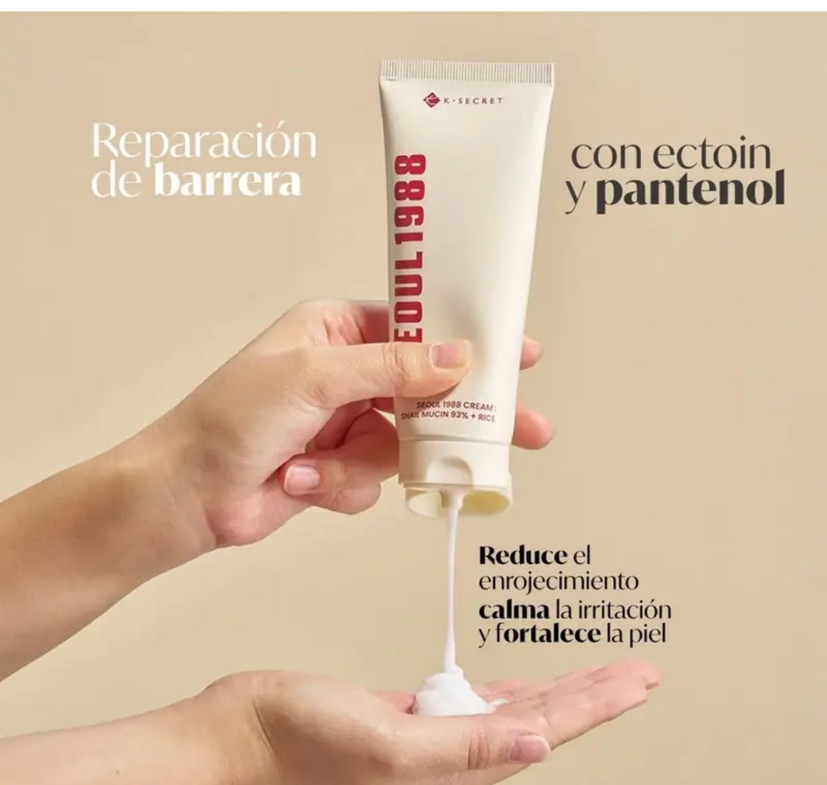 KSECRET SEOUL 1988 Cream : Snail Mucin 93% + Rice