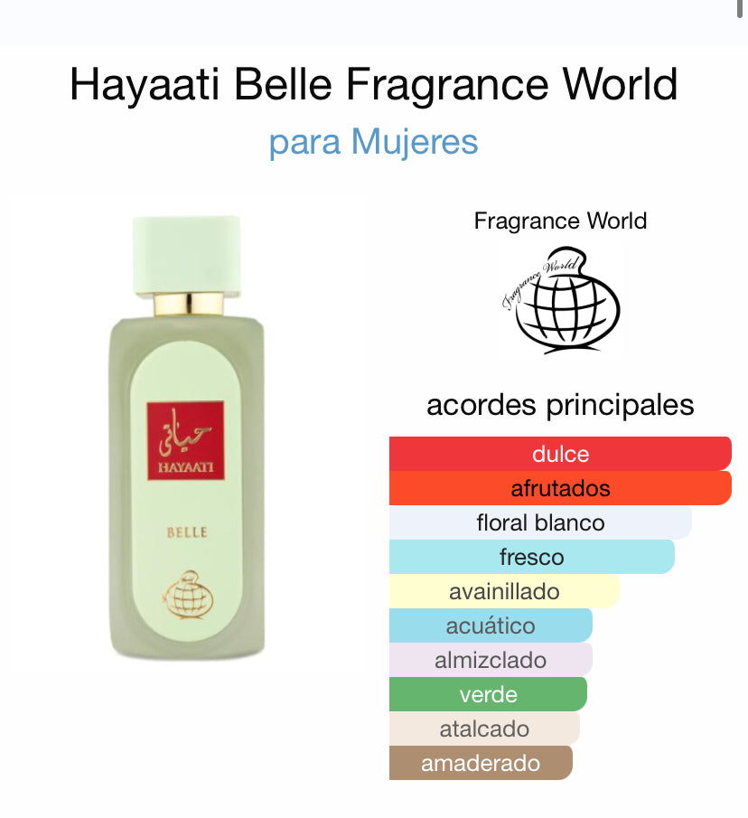 Hayaati Belle 100ml Edp