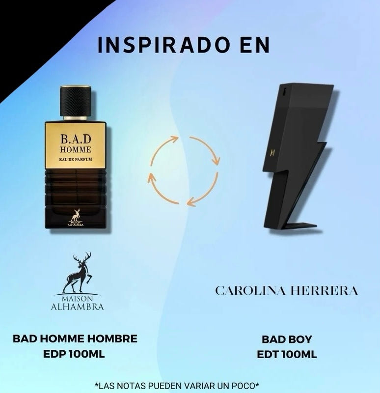 Bad Homme 100ml Maison alhambra