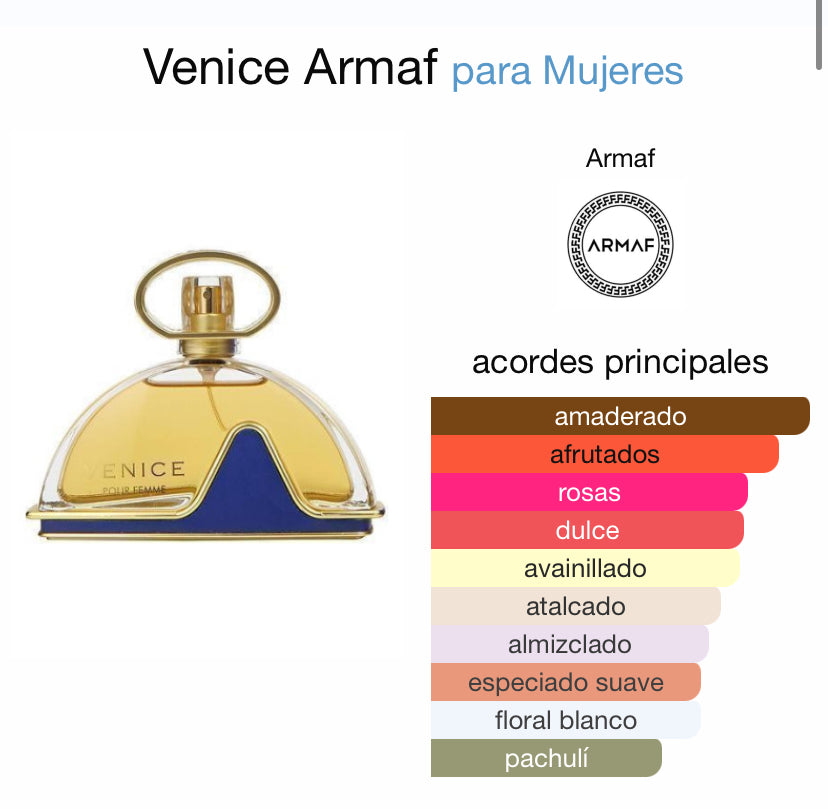 Venice Pour Femme 100ml Armaf