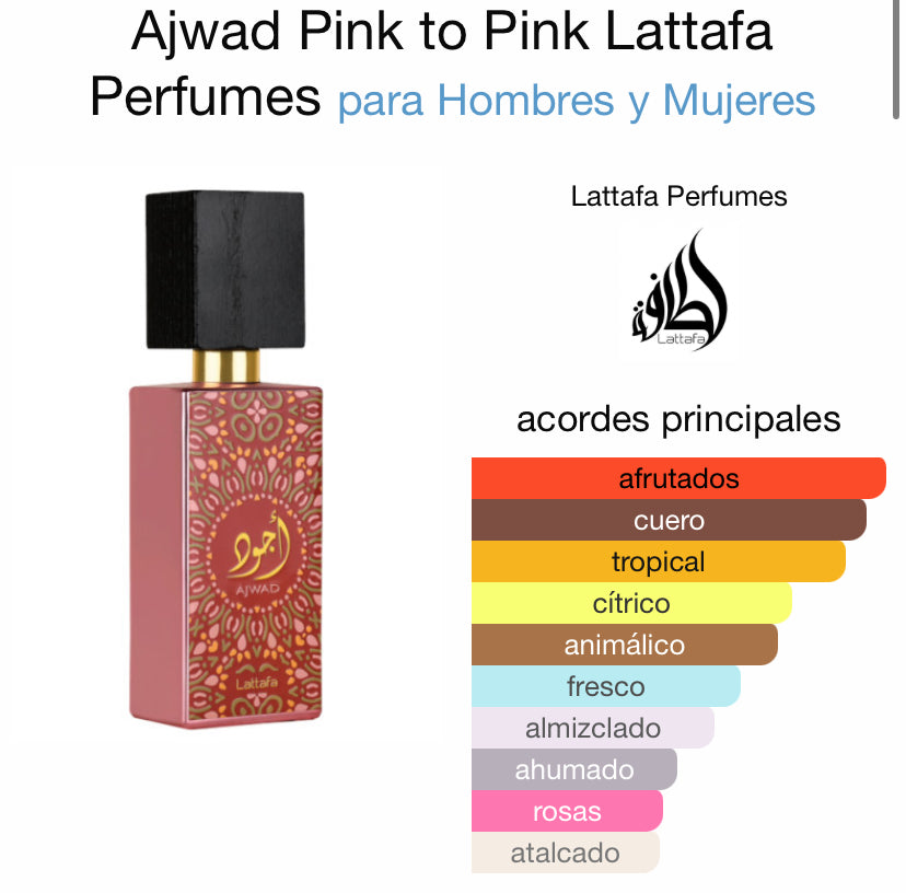 Ajwad Pink Lattafa