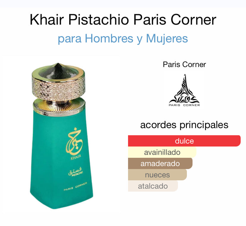 Khair Pistachio EDP(Yum pistachio Gelato)