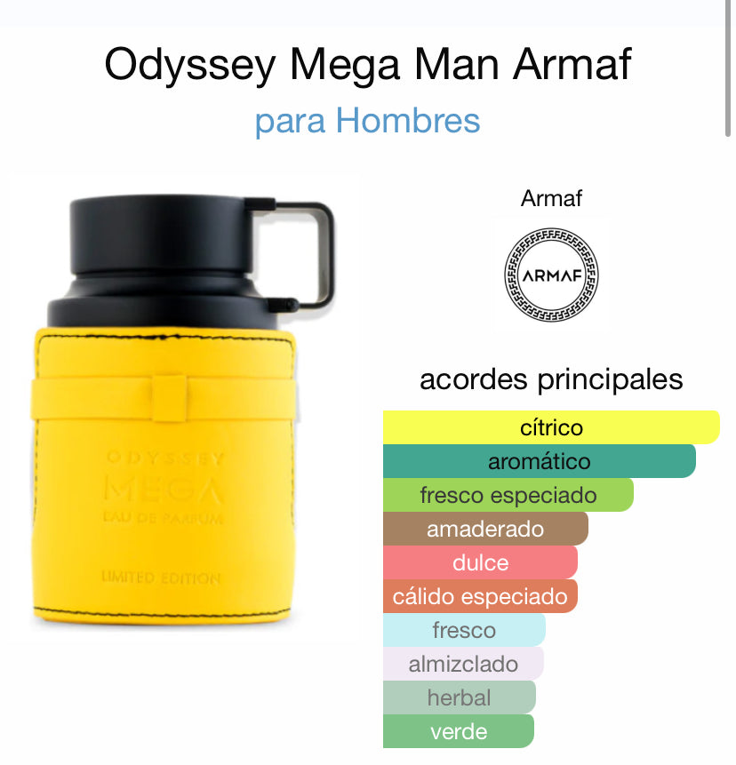 Odyssey Mega 100ml Edp