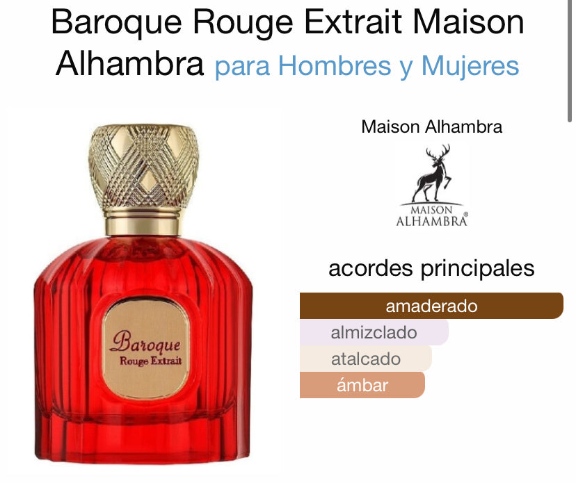 Baroque Rouge Extrait 100ml