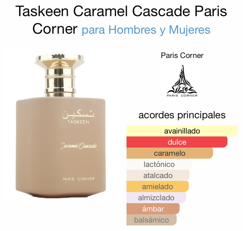 Taskeen caramel EDP Paris corner(Bianco Latte)