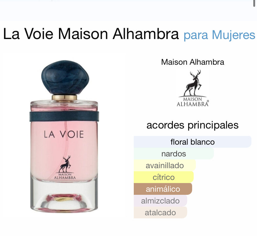 La Voie Maison alhambra 100ml Edp