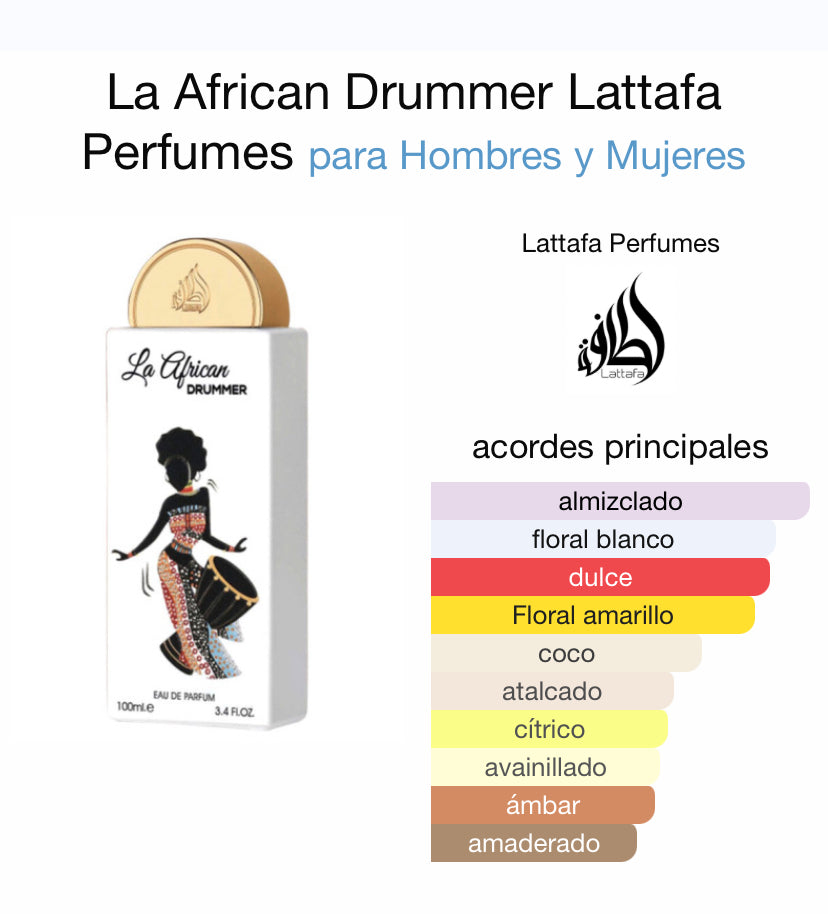 La African Drummer 100ml Edp Lattafa