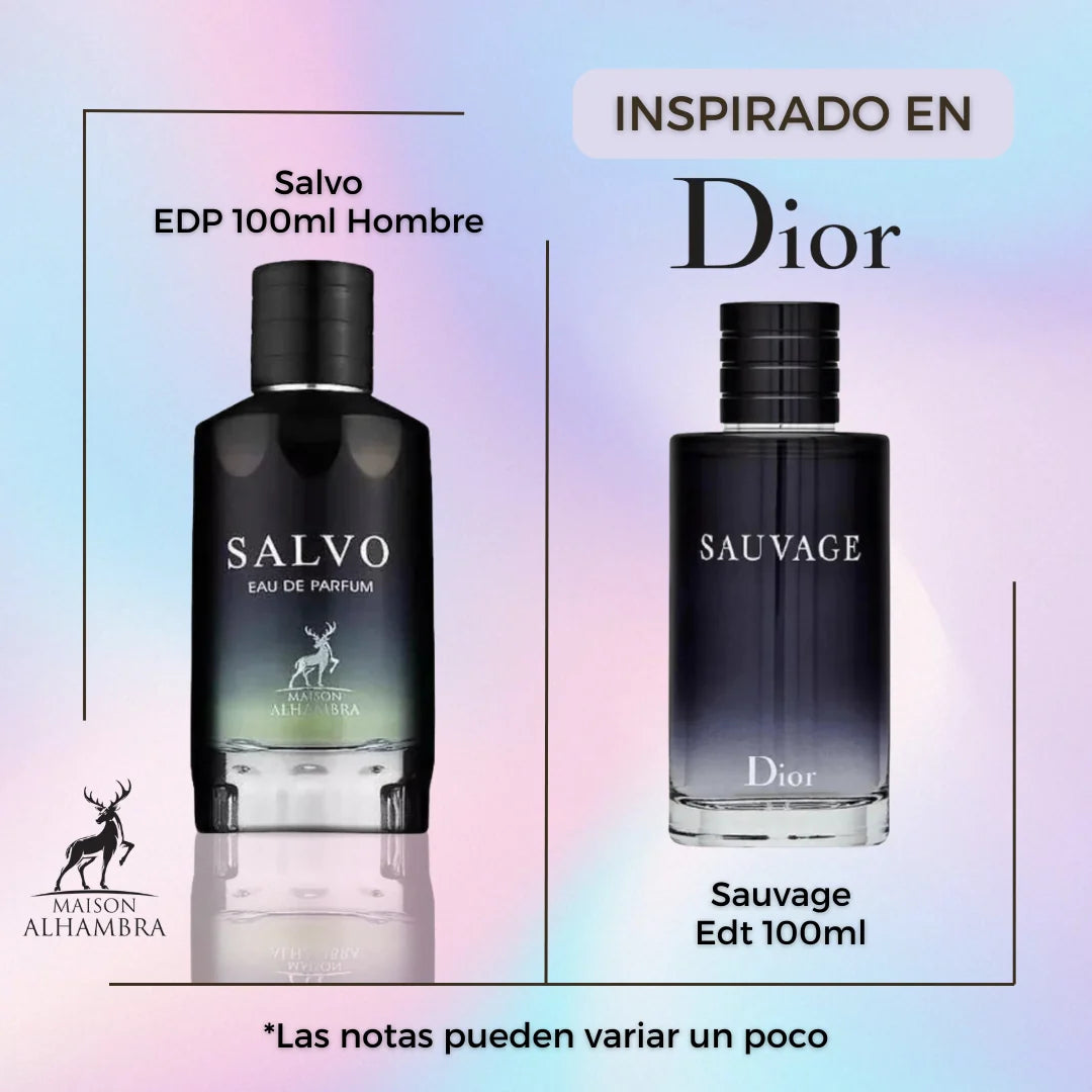 Salvo EDP 100ml Maison alhambra (Savage Dior)