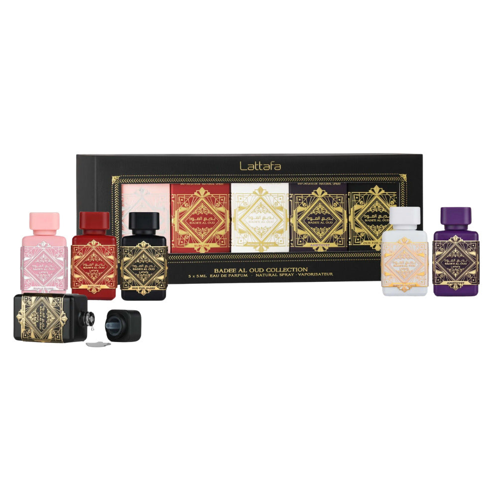 Set Lattafa Badee Al Oud Collection 5x 5ml