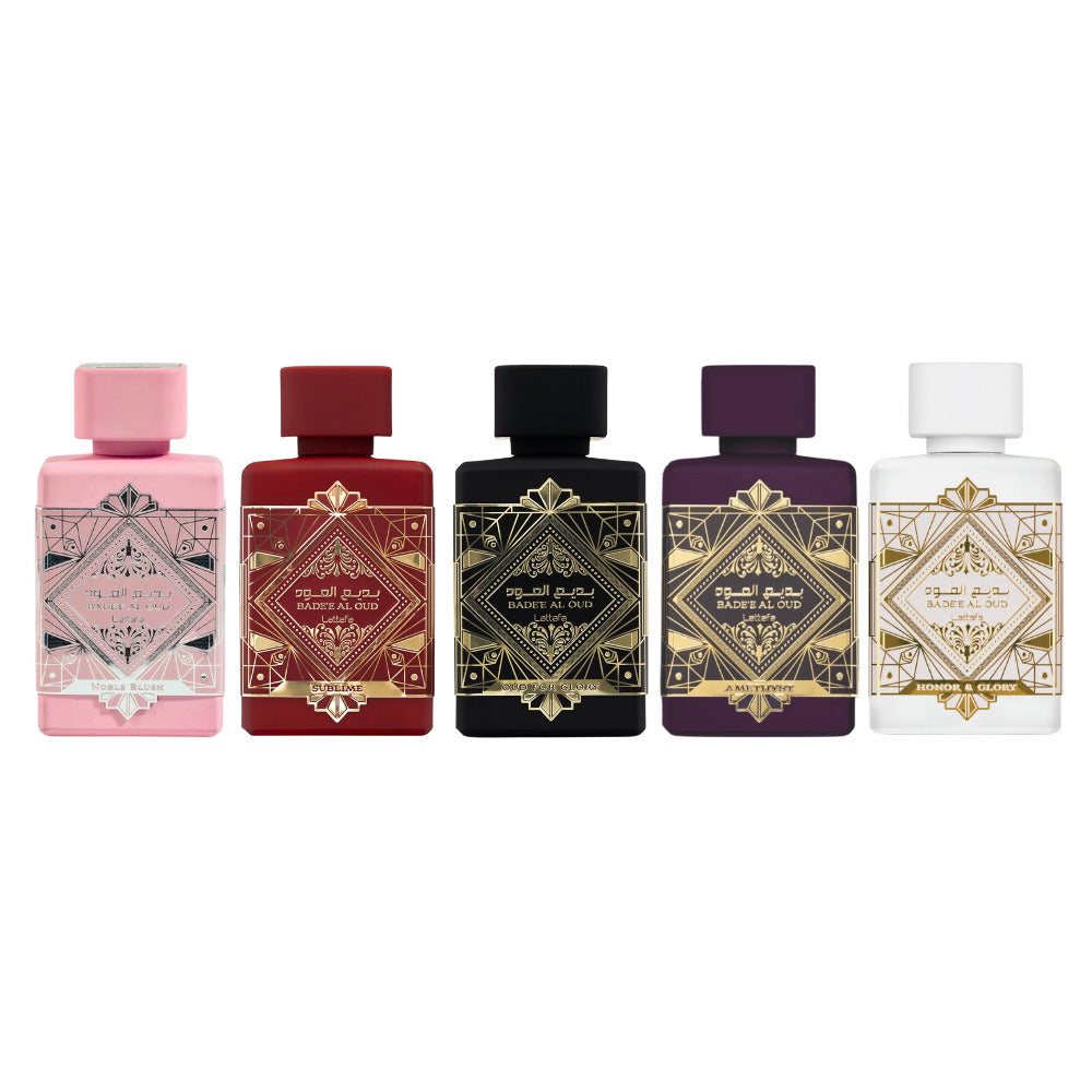 Set Lattafa Badee Al Oud Collection 5x 5ml
