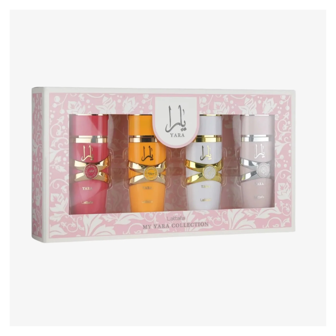 Lattafa Set Yara 4 miniaturas 25ml